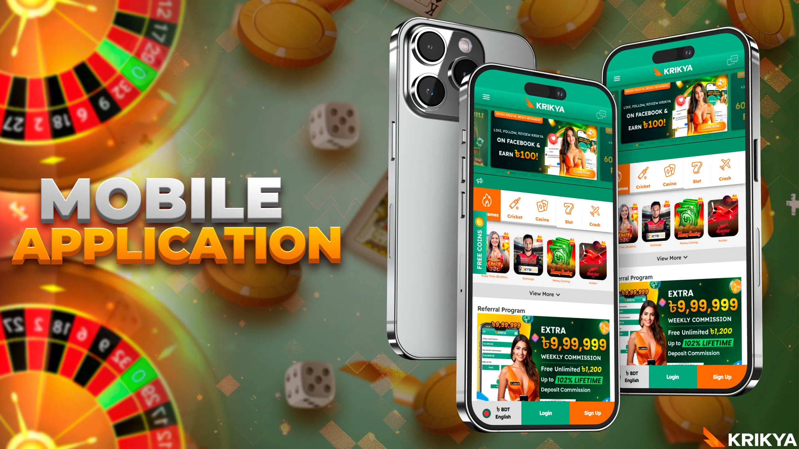 Mobile app for gaming and betting